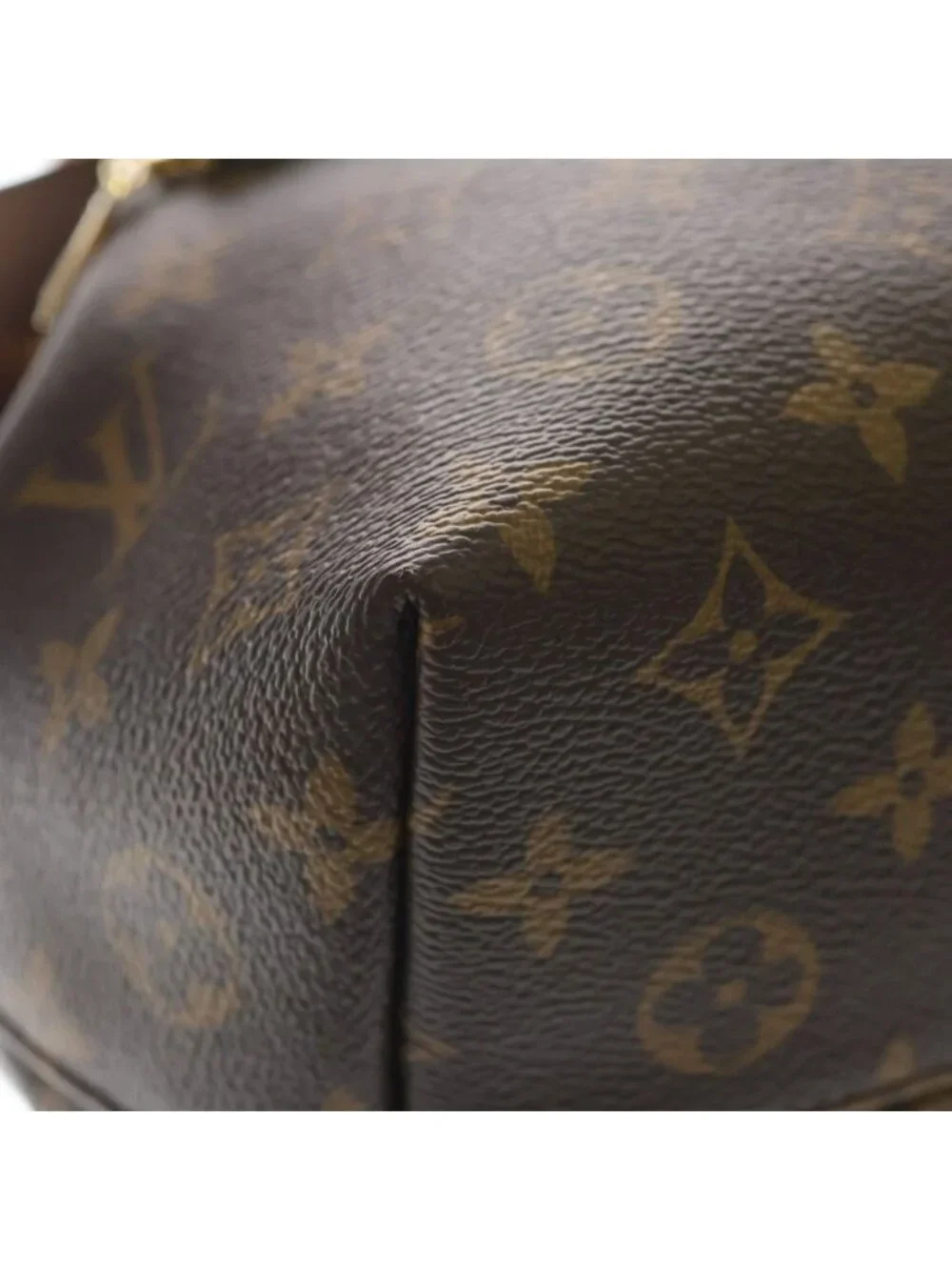 Louis Vuitton Monogram Montsouris NM PM Leather Backpack Brown